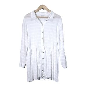 Auguste long sleeve cotton blend dress size 6